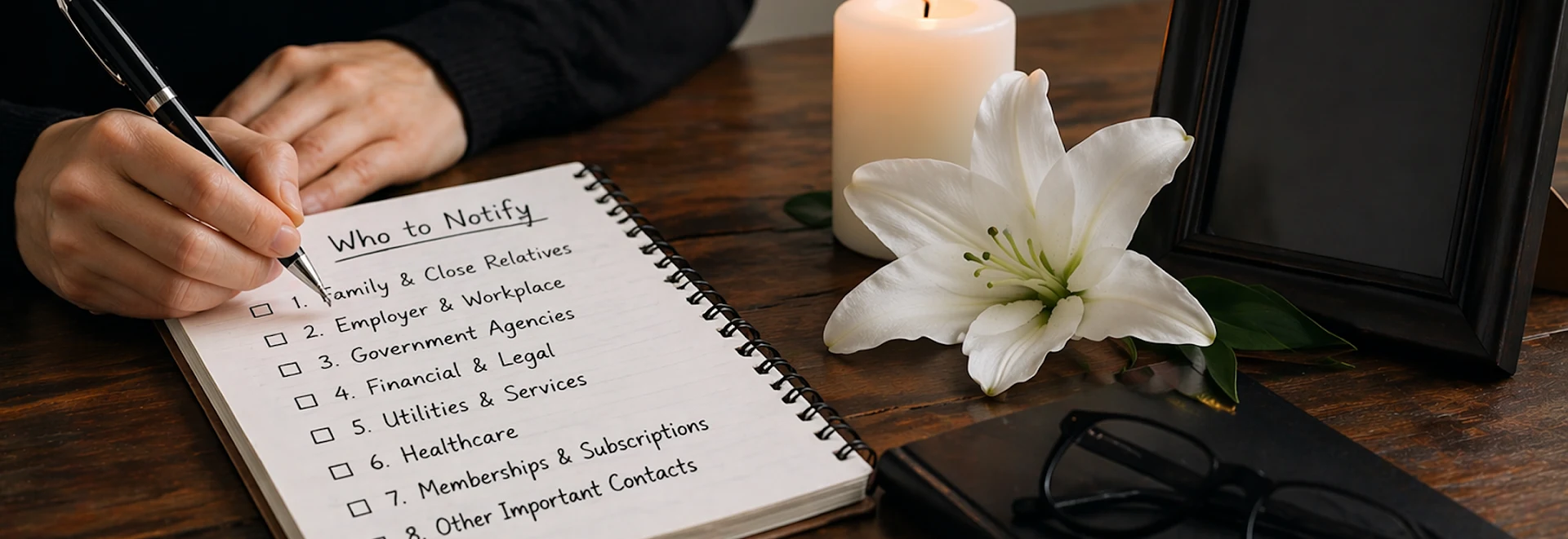 Who to Notify After Death – Complete Guide & Checklist for Families